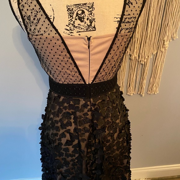 Altar’d State Black 3D Flower Dress - Picture 4 of 6